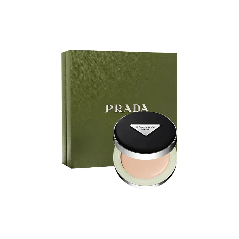 PRADA Подарочный набор в коробке Нейлон Оригинальный RADIANCE Кожа Воздушные подушки Прозрачный Увлажняющий 12г