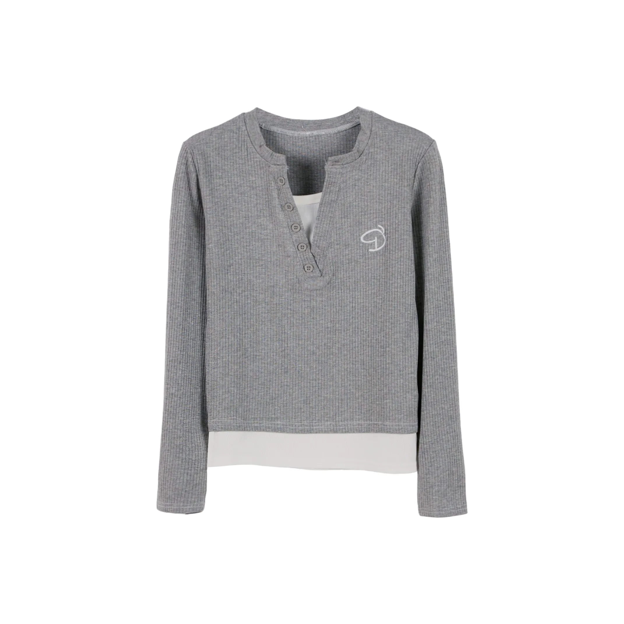 TOUCH Светло-серый Женский Трикотаж