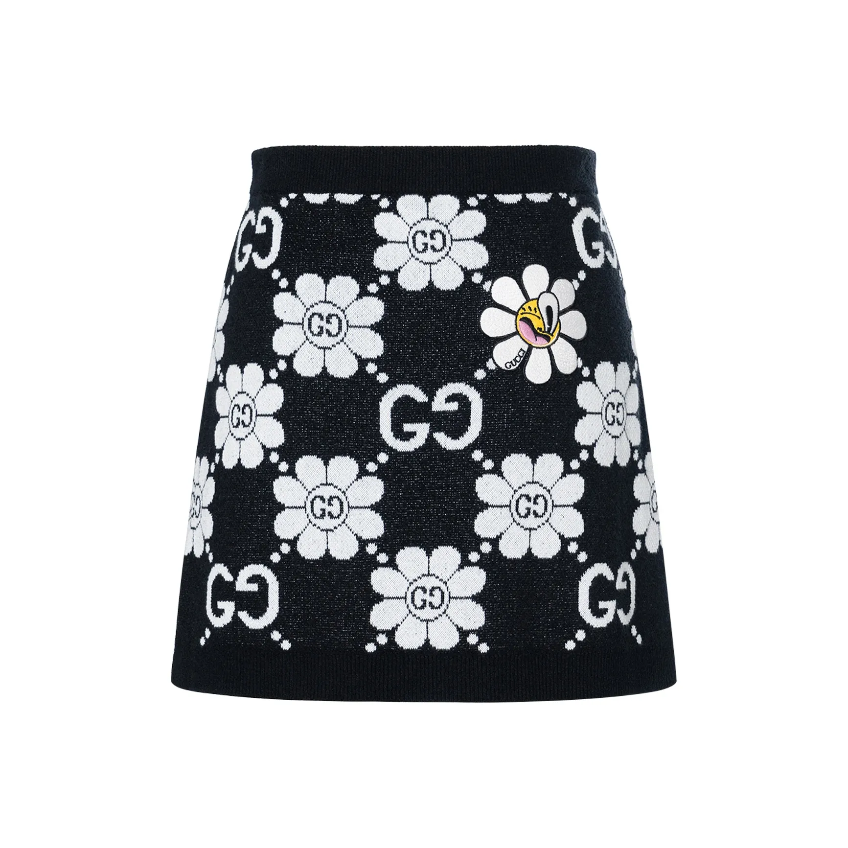 GUCCI SS24 Повседневные короткие юбки Женские Черный