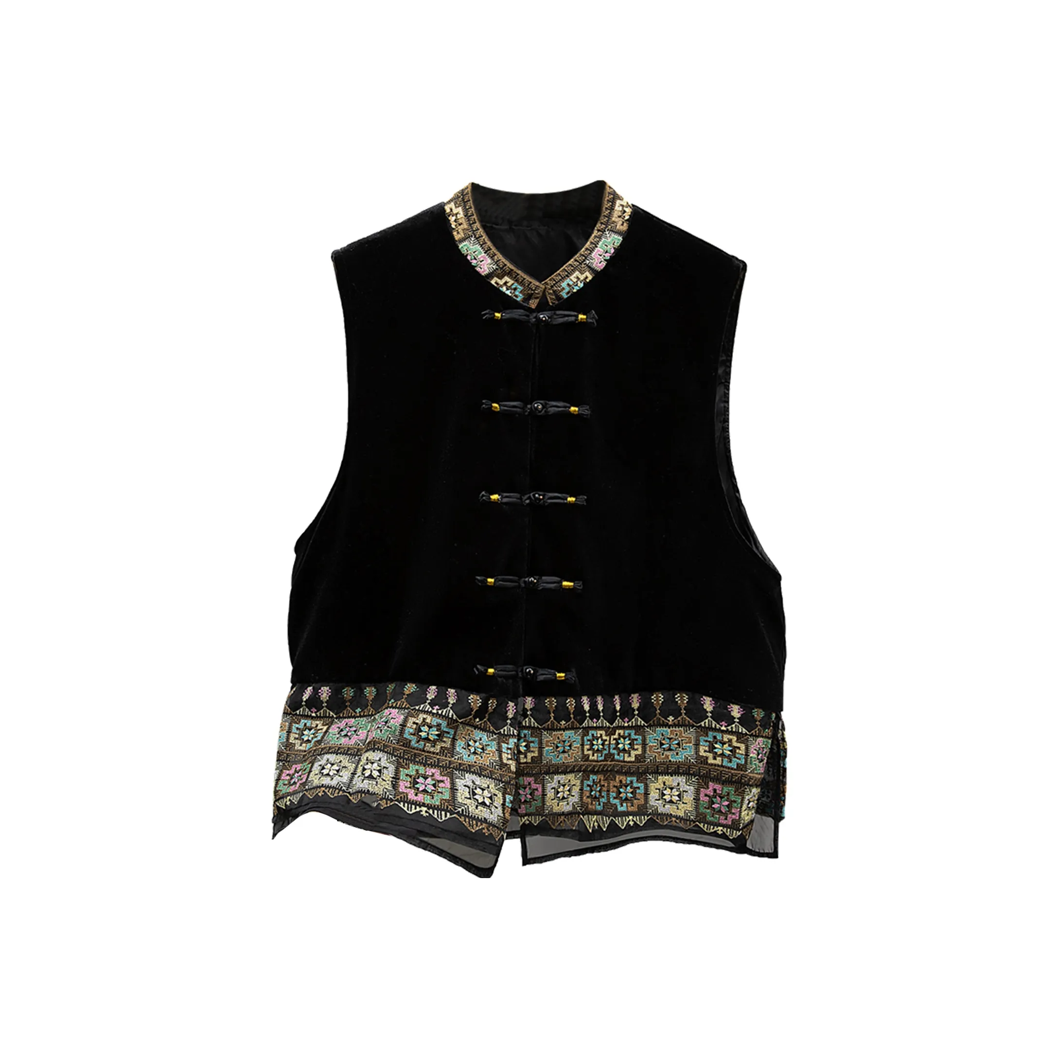 Cypress House Черные Женские Жилеты