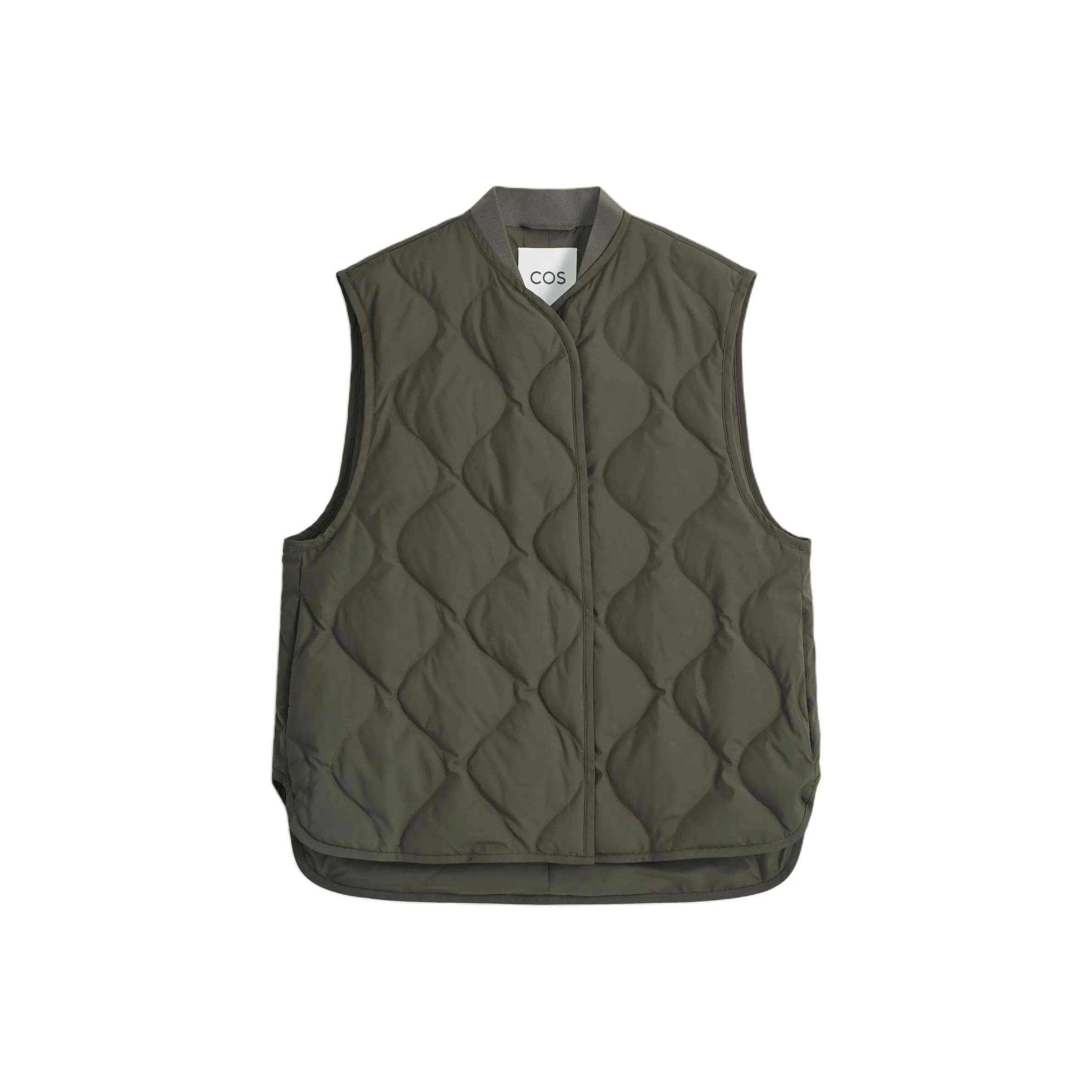 COS Хаки Зеленый Женский Жилеты