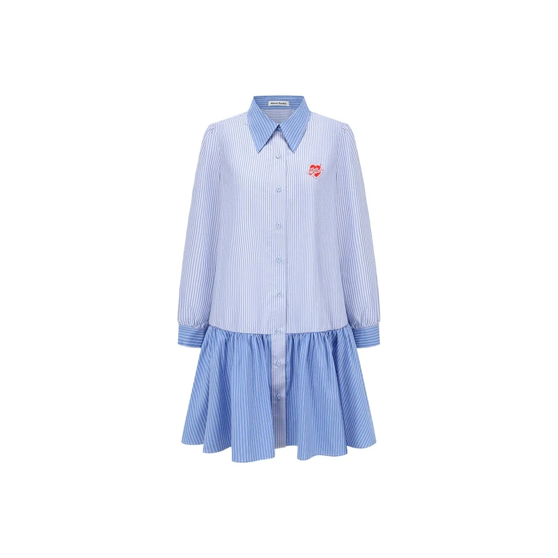 Alexia Sandra Длинное платье с длинными рукавами женское