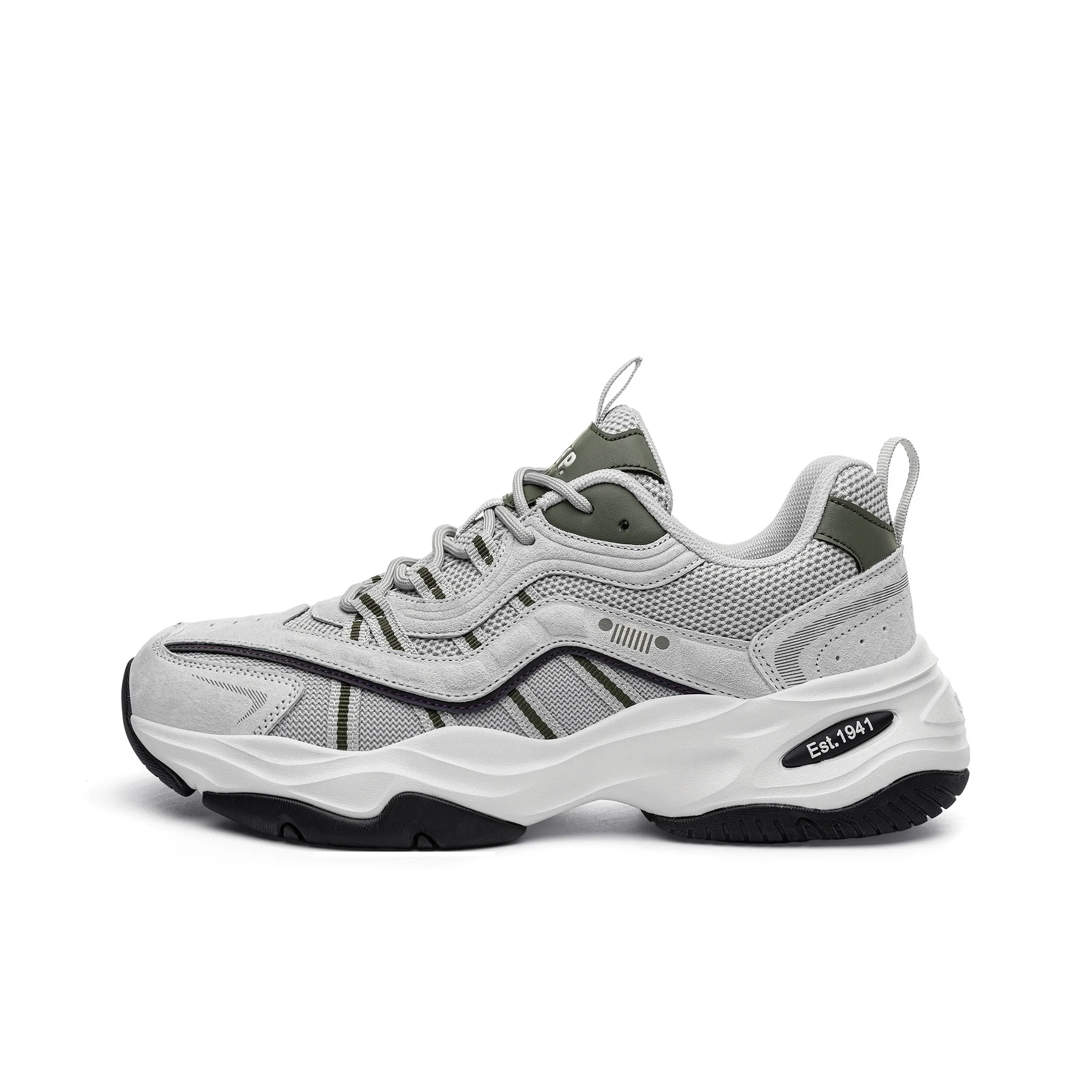 JEEP SPIRIT Устойчивый к истиранию Покрытие Увеличение высоты Низкий Топ Толстая подошва Мужские кроссовки