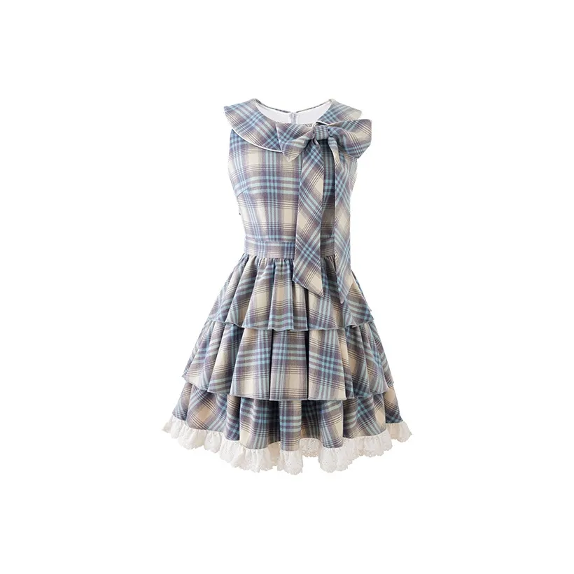 Blovelan Морская соль Синий цвет Женские Платья без рукавов