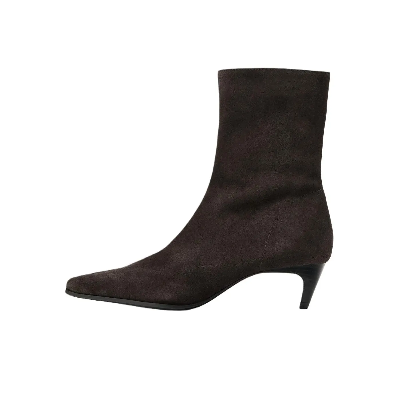 ZARA Ботильоны 6 см Женские Chocolates Коричневый