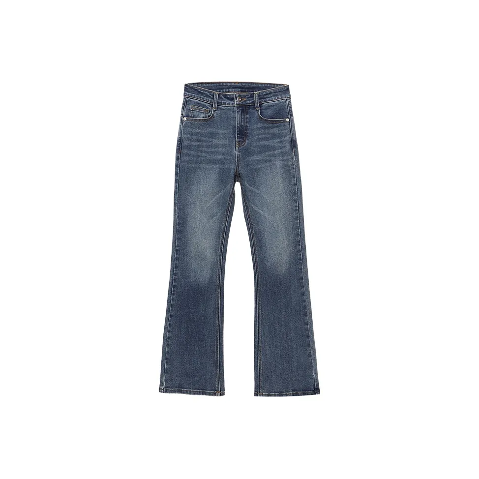 CHARM PICK Темно-синий синий женский джинсы