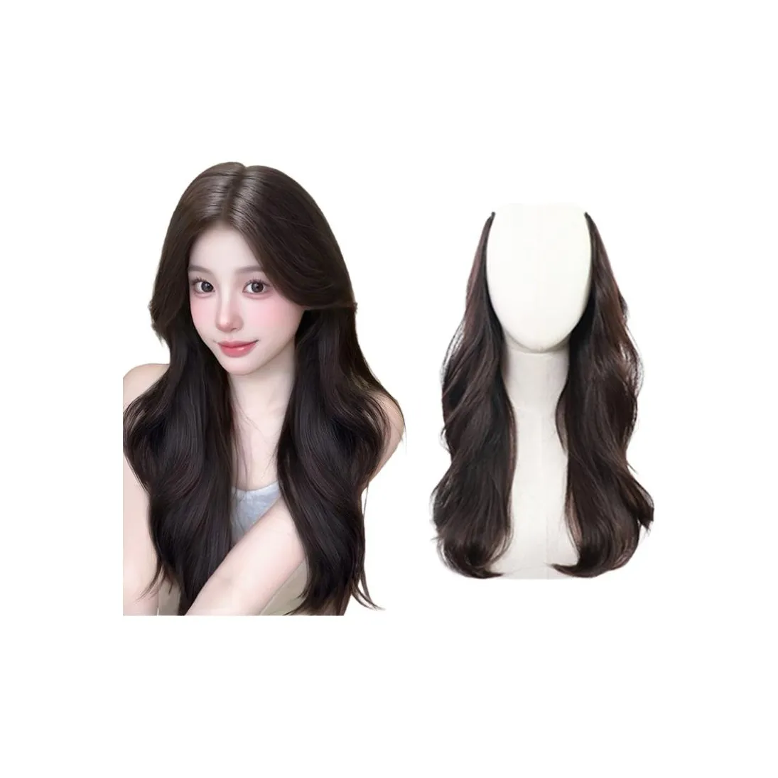 MUNINGFEI Корейский Высококачественный Ван-Пис Патч Женская Перука Высокотемпературная Пряжа