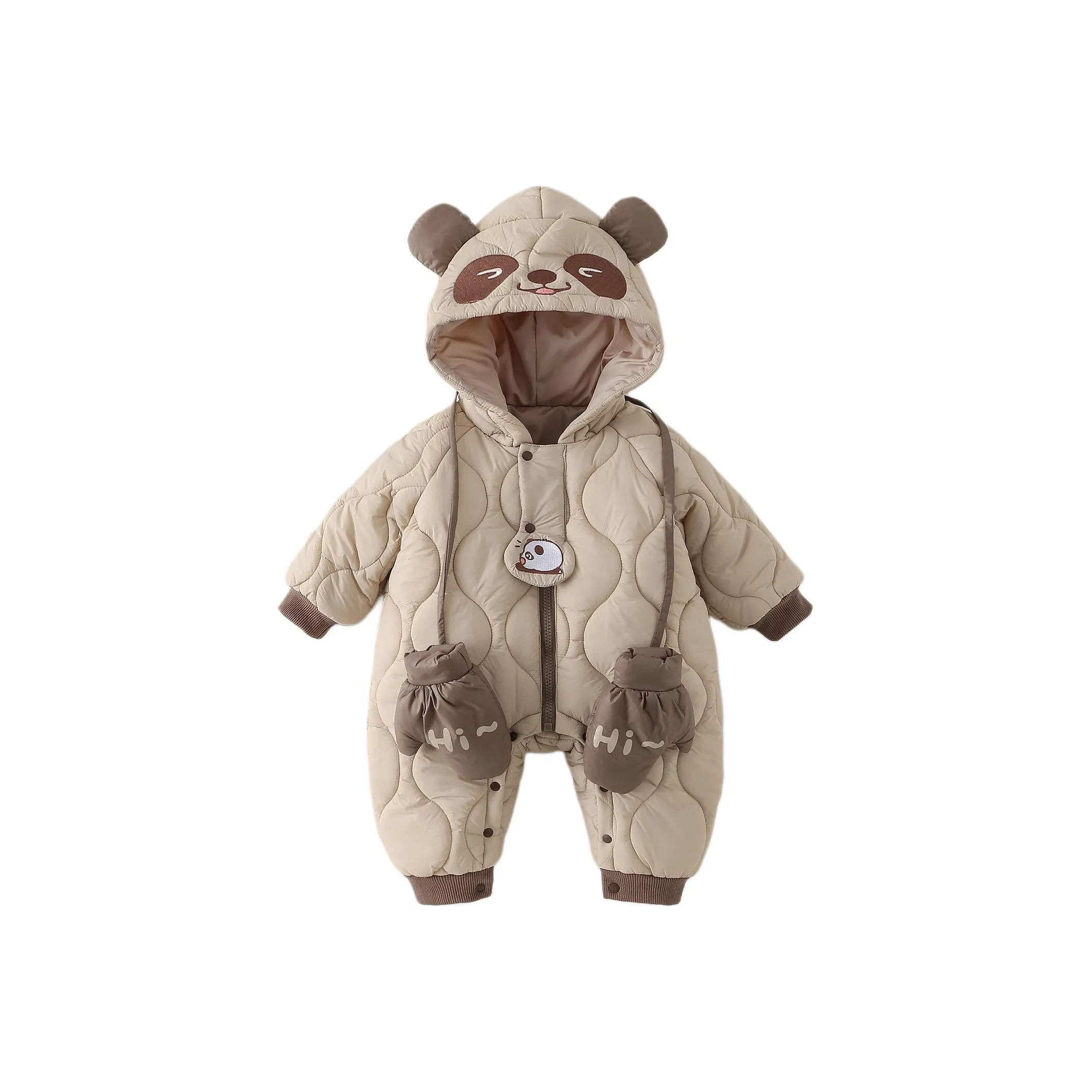 XiaoJinBu Хаки Малыш Комбинезоны Ползунки