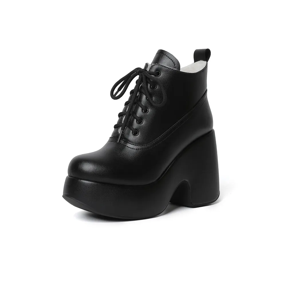 Su Yanjiao 10 см Мартин Boot .5 Женские