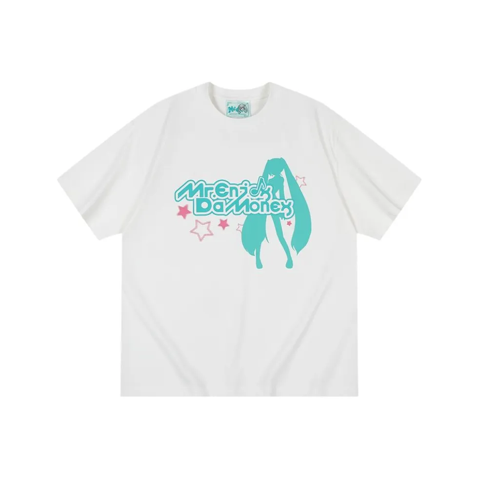 MEDM x Hatsune Miku Футболка Унисекс