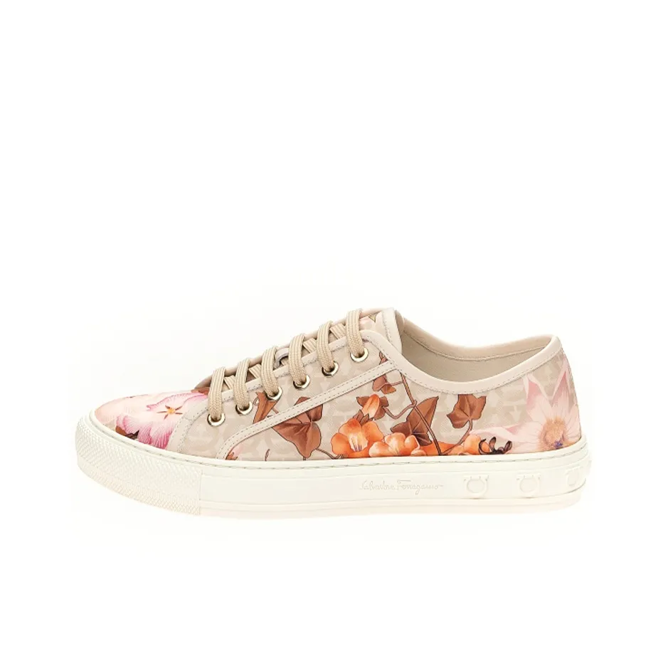 Ferragamo Низкие кроссовки для скейтбординга женские многоцветные