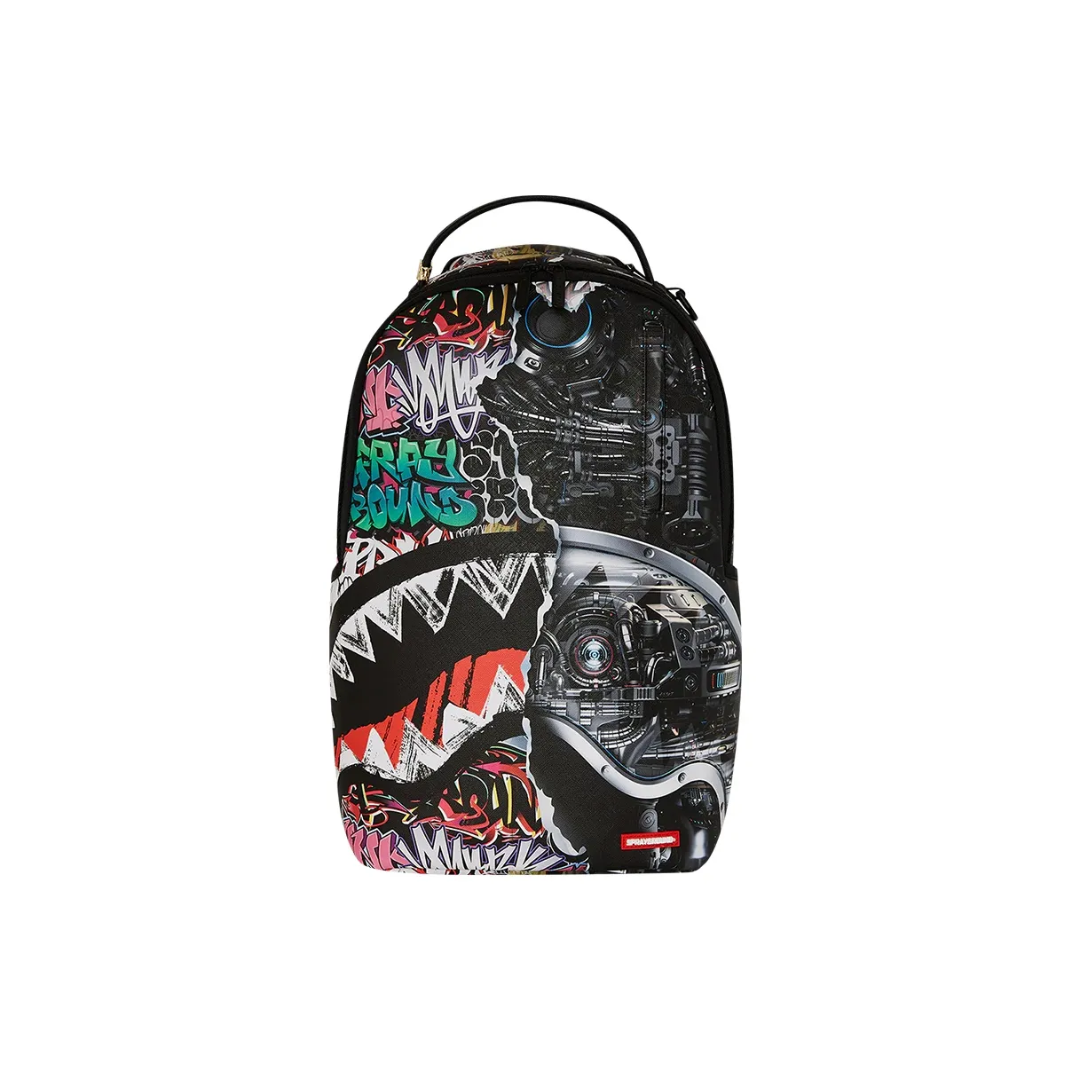 SPRAYGROUND Рюкзак из ПВХ Обычный Унисекс Многоцветный