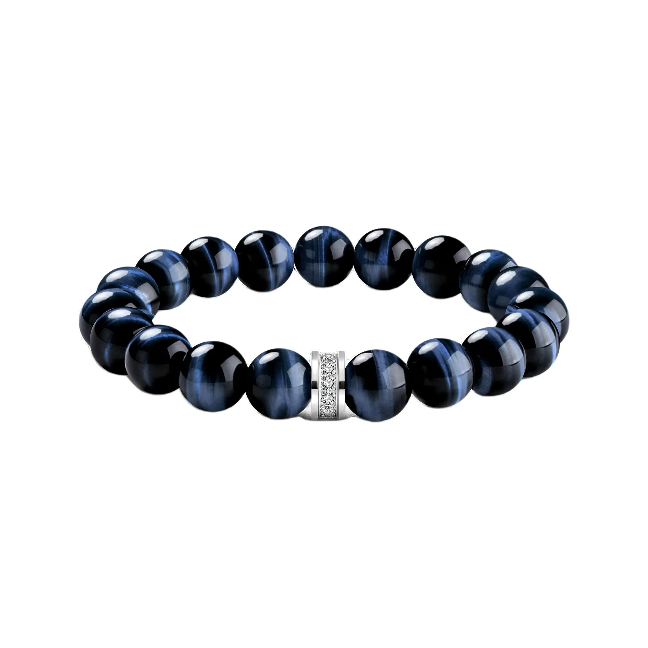 PUENTE Браслеты с камнем тигрового глаза Мужские