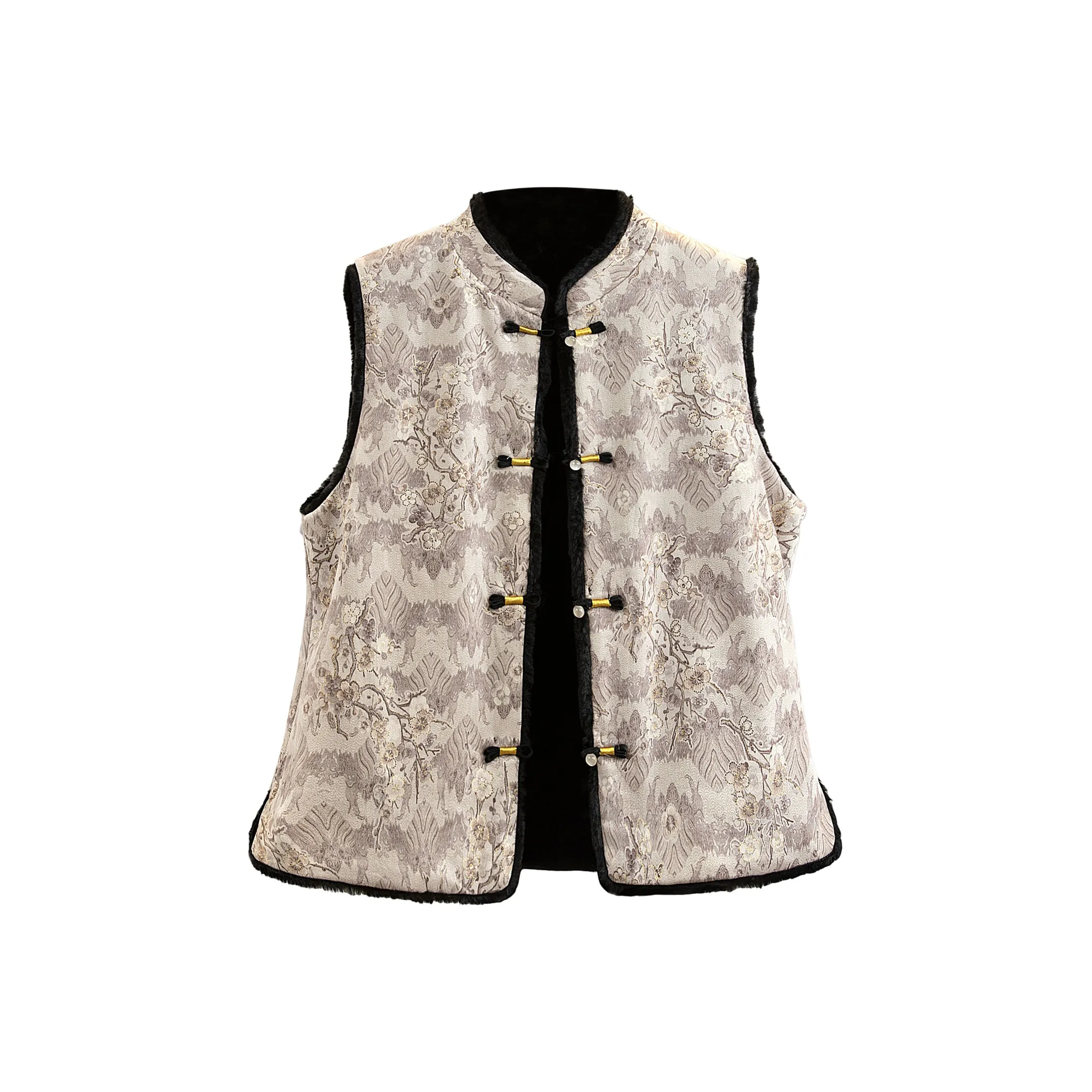 Cypress House Светлый Кофейный Многоцветный Женские Жилеты