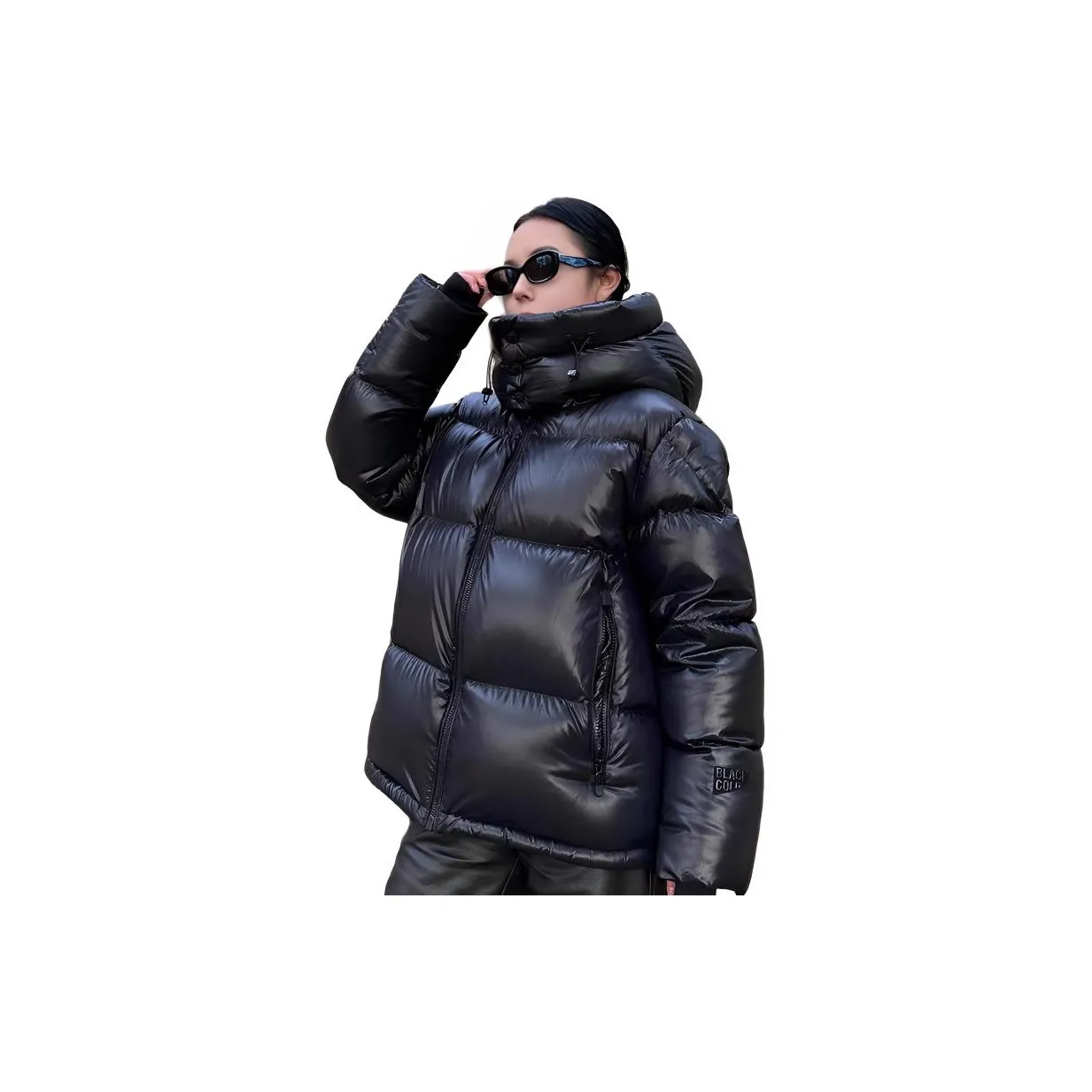 SKYA Черный бриллиант Унисекс Пуховики