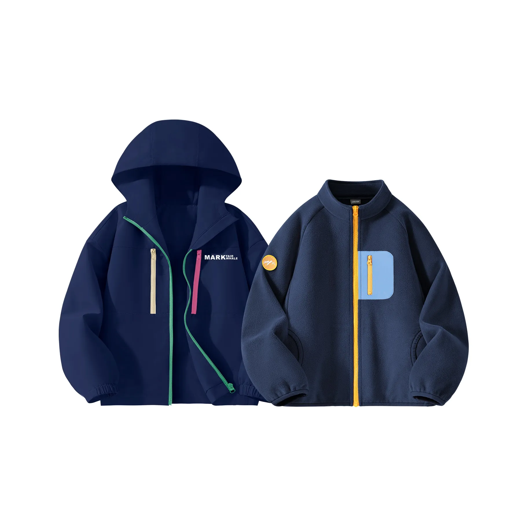 FAIRWHALE Детские Флисовые Свитшоты