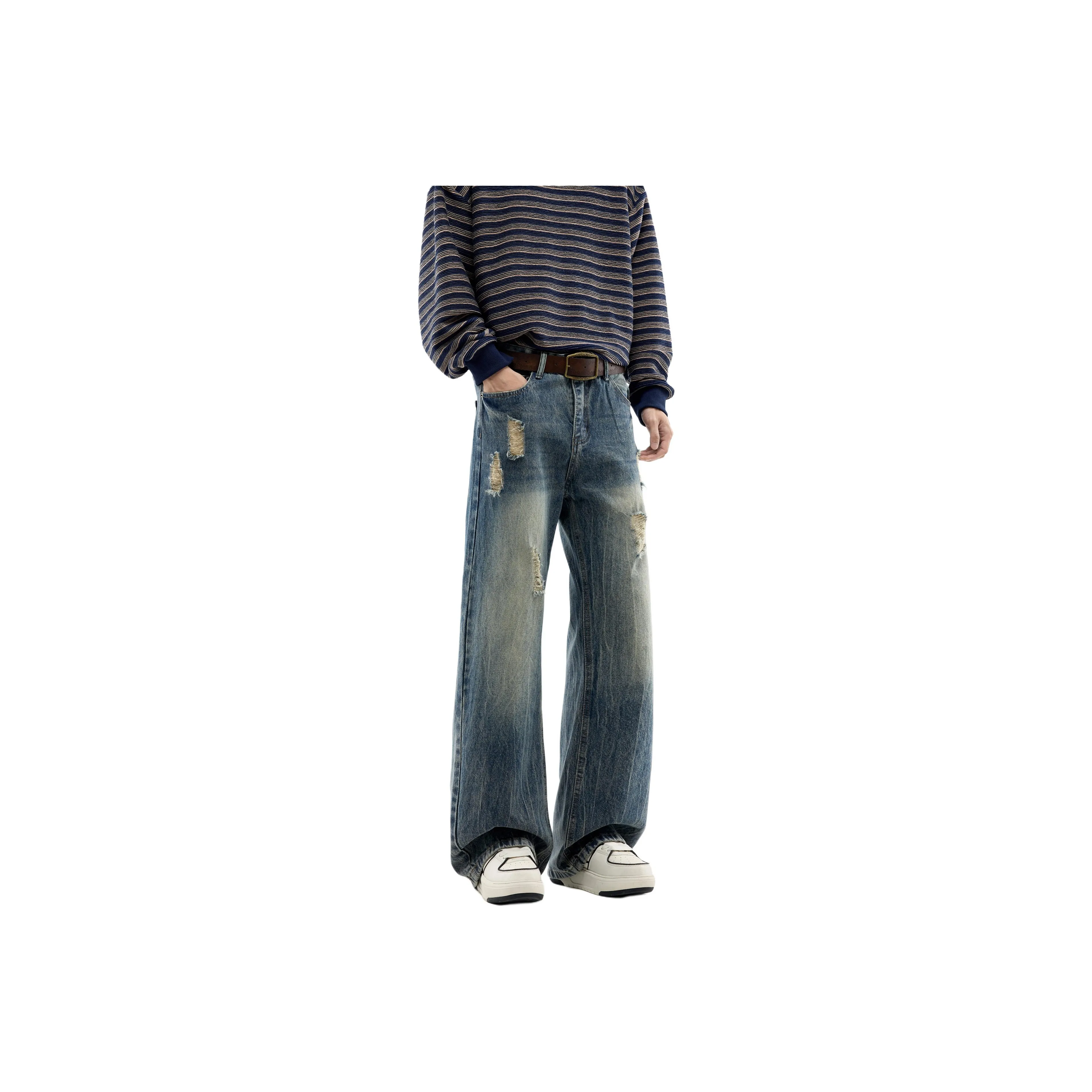 FAIRWHALE Унисекс Джинсы