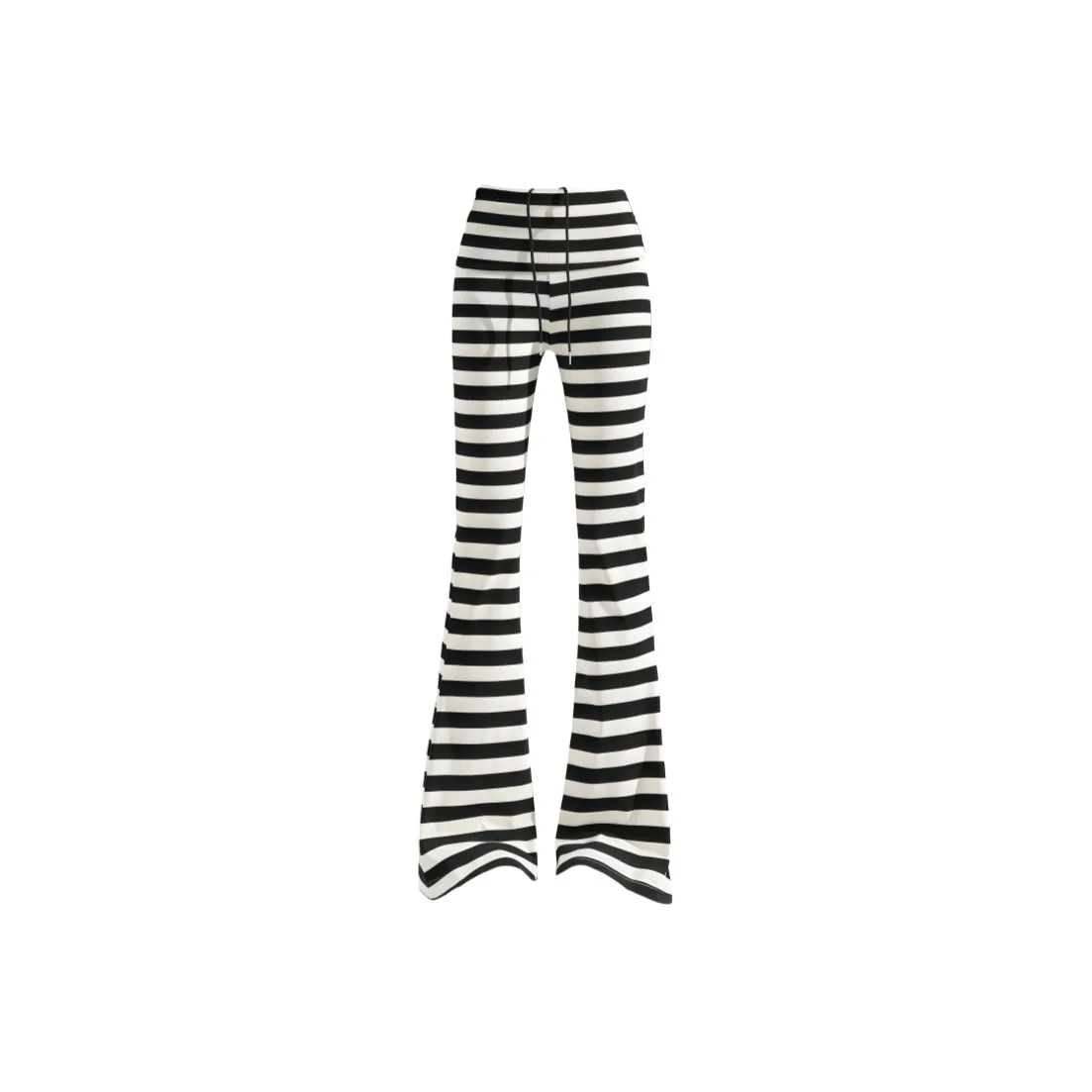 Nathania Черно-белые полосы Женские Повседневные Брюки