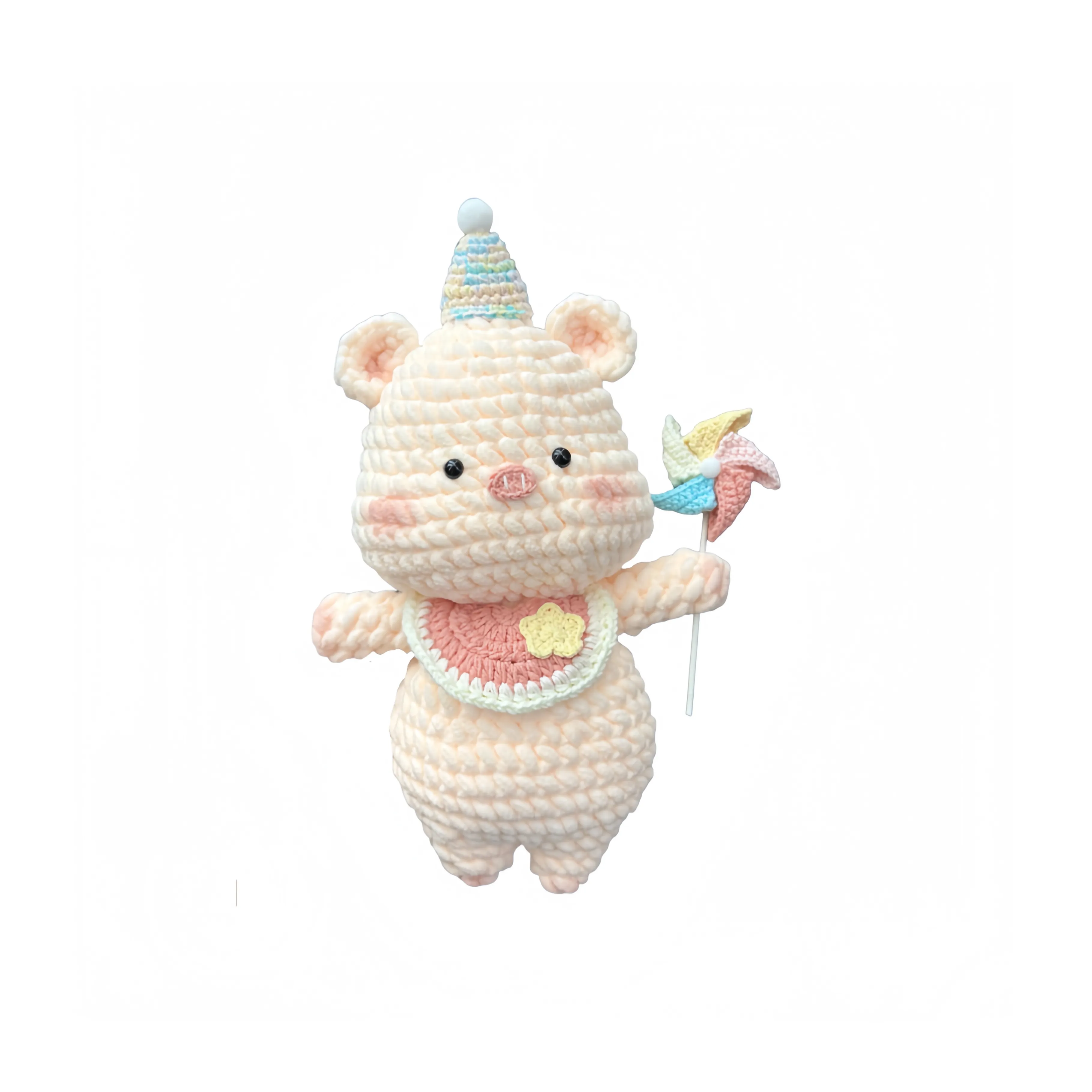 LOGISTAR Подсолнух Свинка Ветряные мельницы Свинка Пряжа Вязальная игла Ткани вязаные Наборы для DIY Игрушки