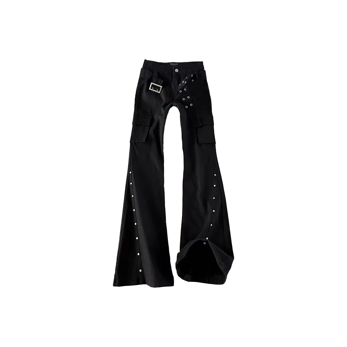 SNEIKLAU Черный Унисекс Джинсы