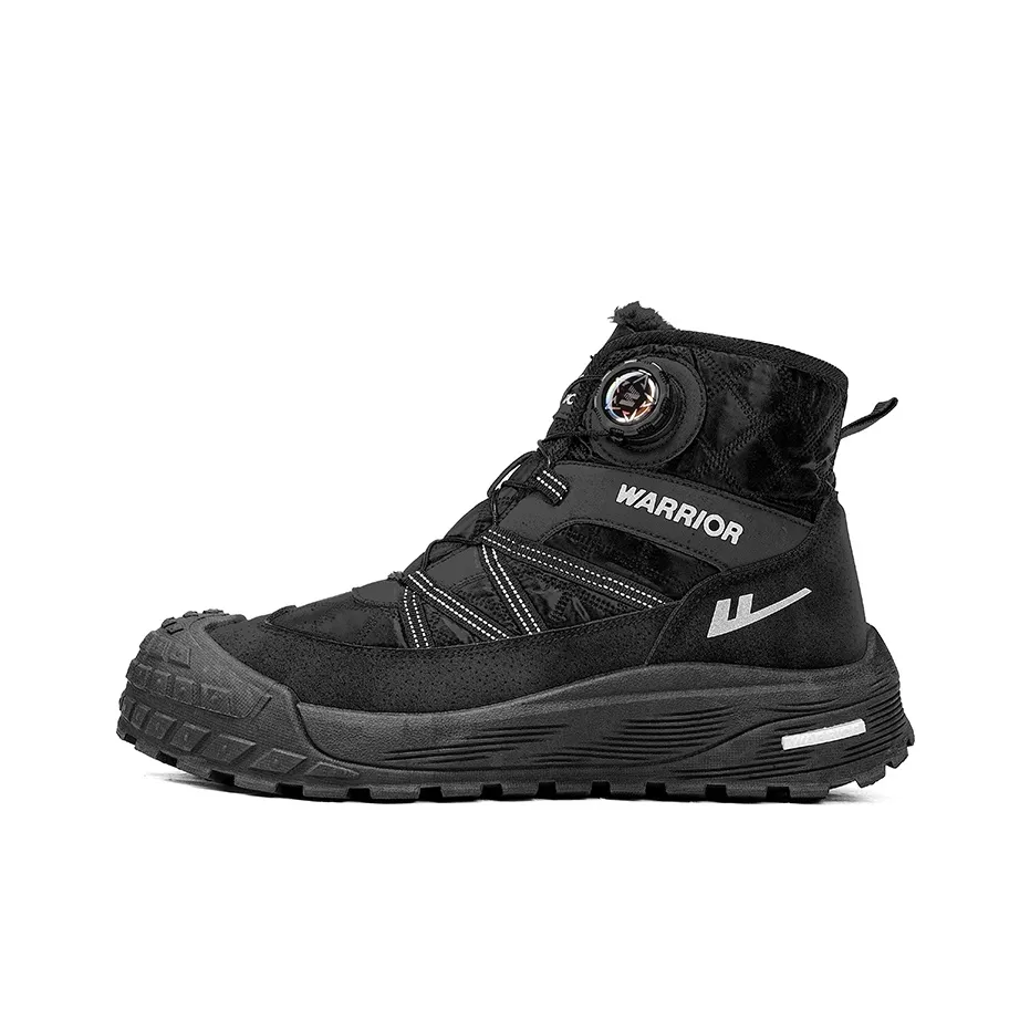 Warrior Термическая визуально увеличенная высота устойчивая к истиранию высокая обувь для мужчин с утеплением