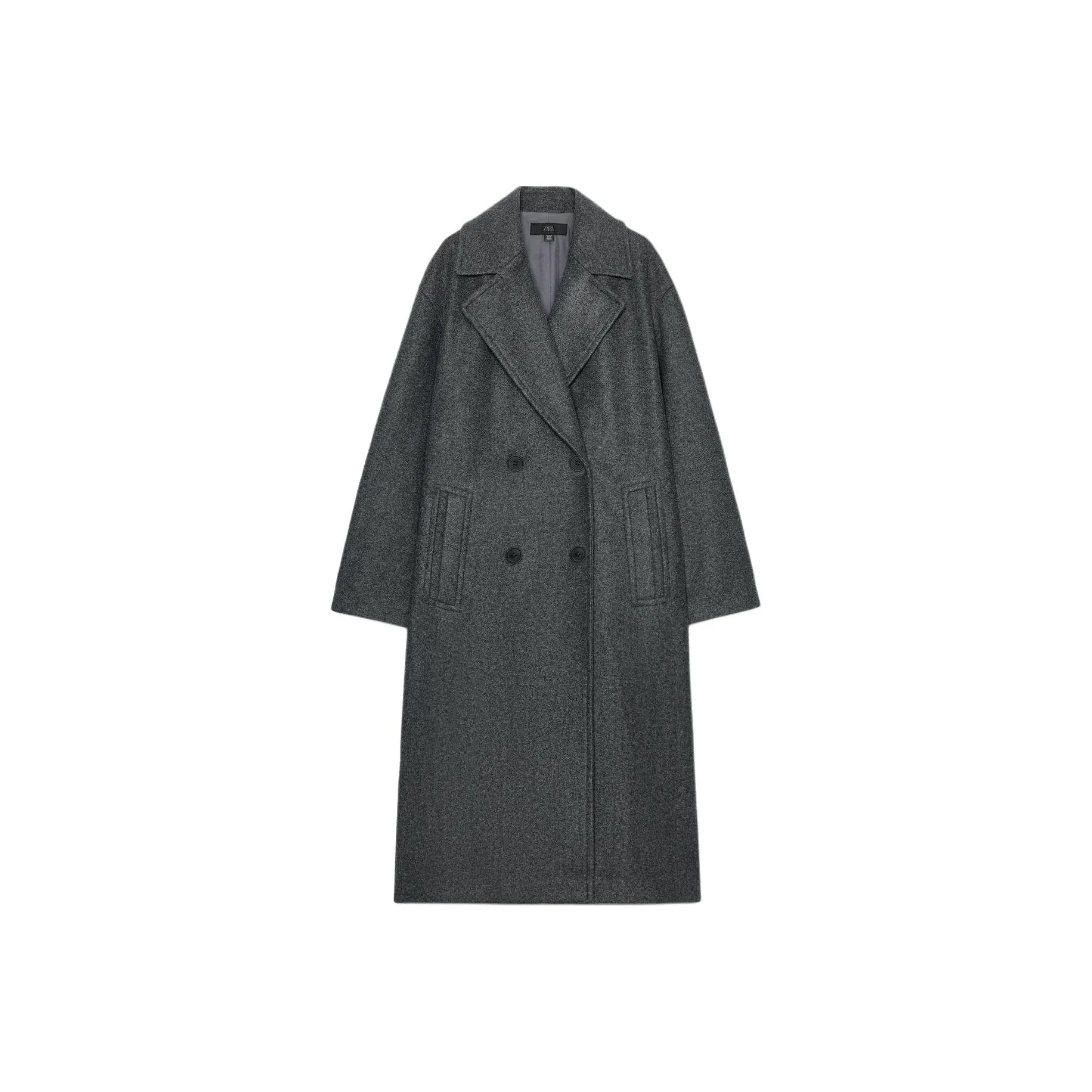 ZARA Серый Женский Пальто