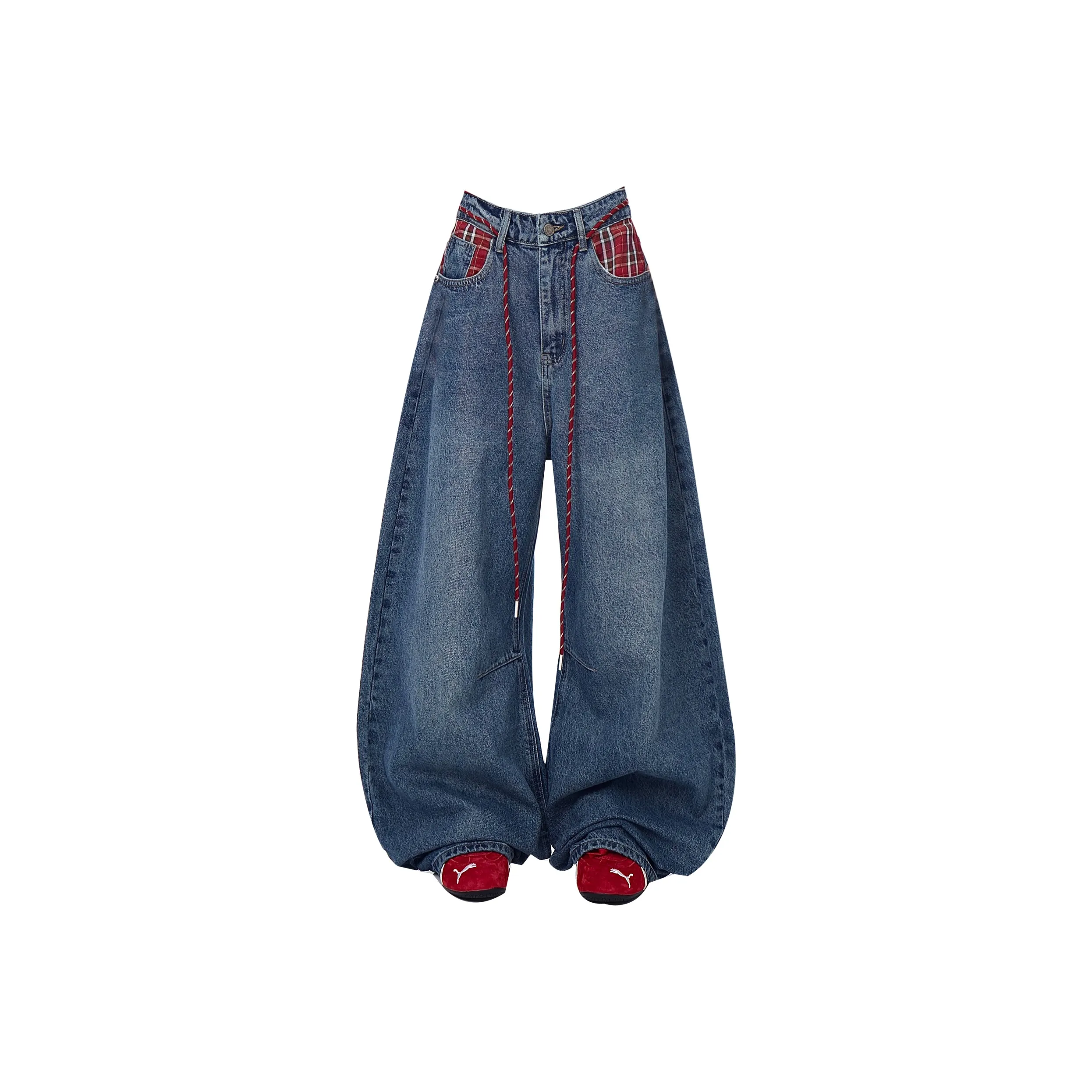 ENPofficial Синий Унисекс Джинсы