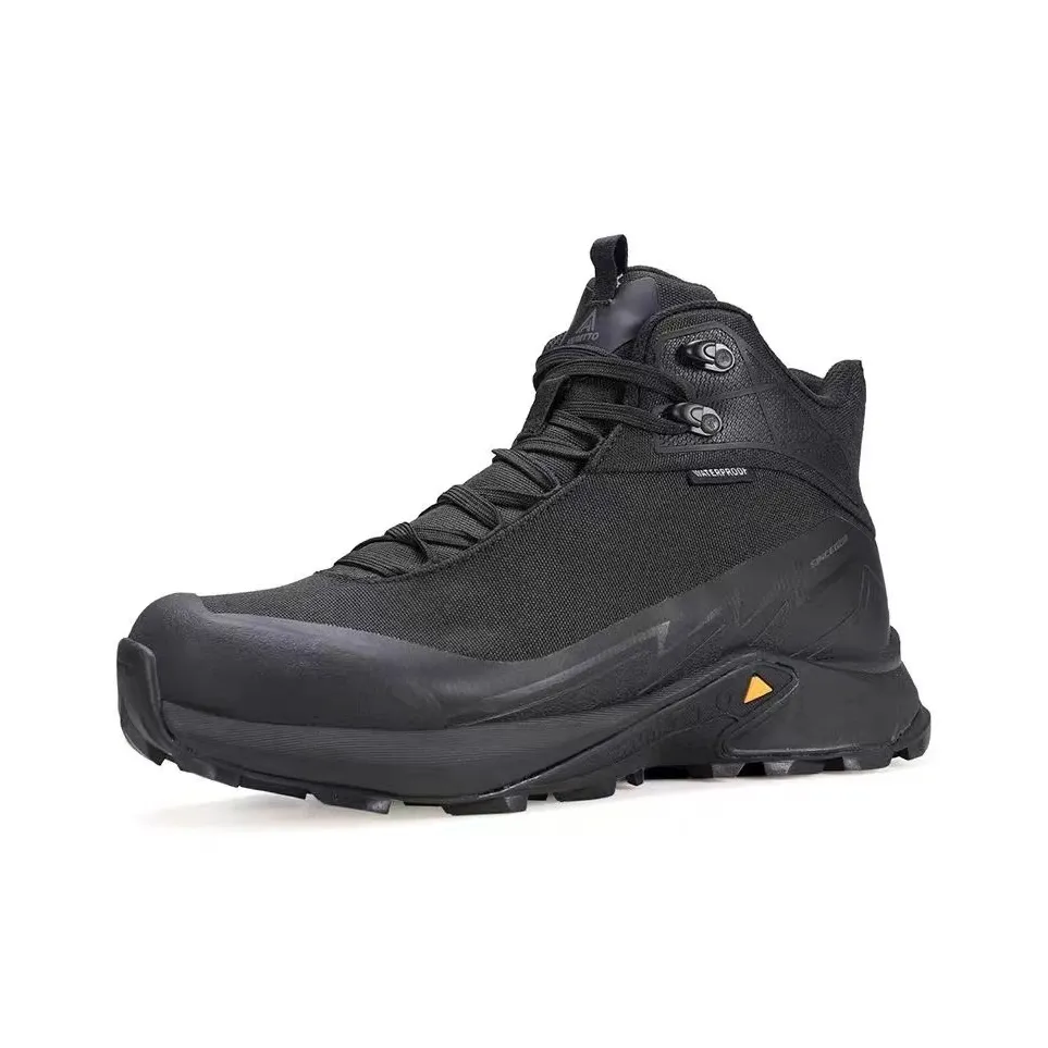 HUMTTO Slip-resistant Abrasion-resistant Waterproof High Top Mountaineering Shoes Men's
