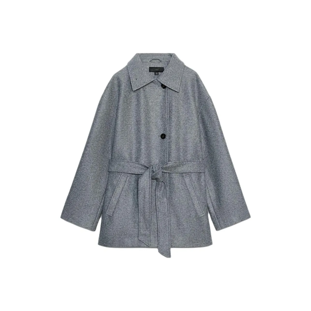 ZARA Серый Женский Пальто