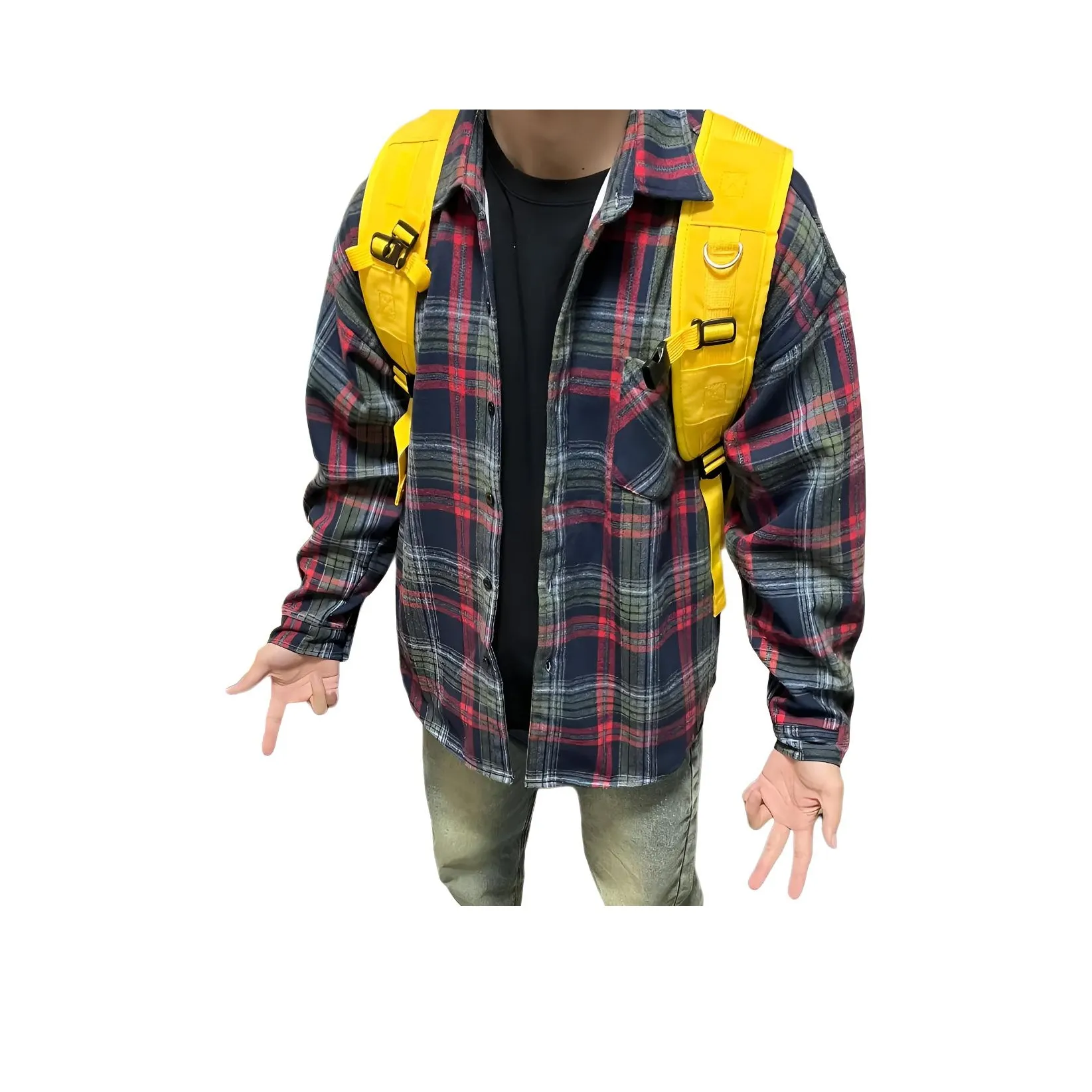 XUBAIHUO Красный Унисекс Рубашки