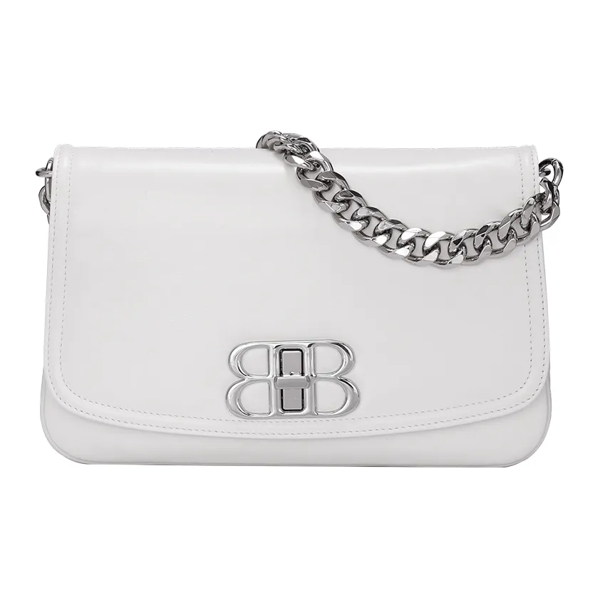 Roberta Di Camerino Сумка через плечо из коровьей кожи женская элегантная белая классическая черная