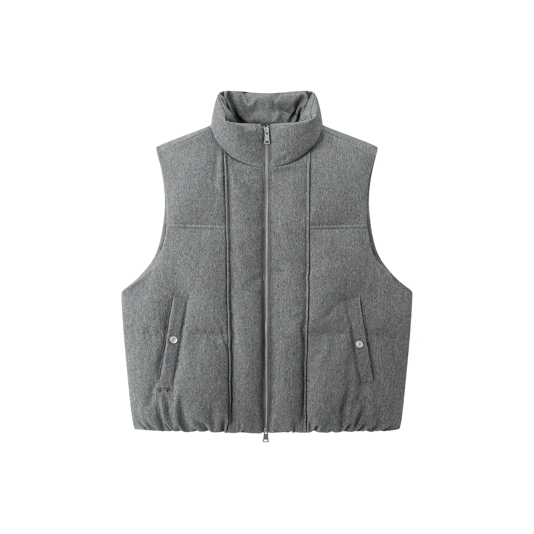 NPC Фотиния Серый Мужской Пуховый жилет