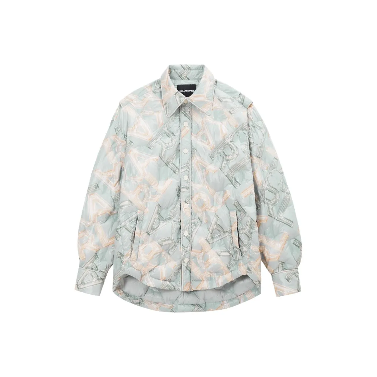 KARL LAGERFELD Активный отдых Термический Коммутирование FW25 Пуховик Мужской