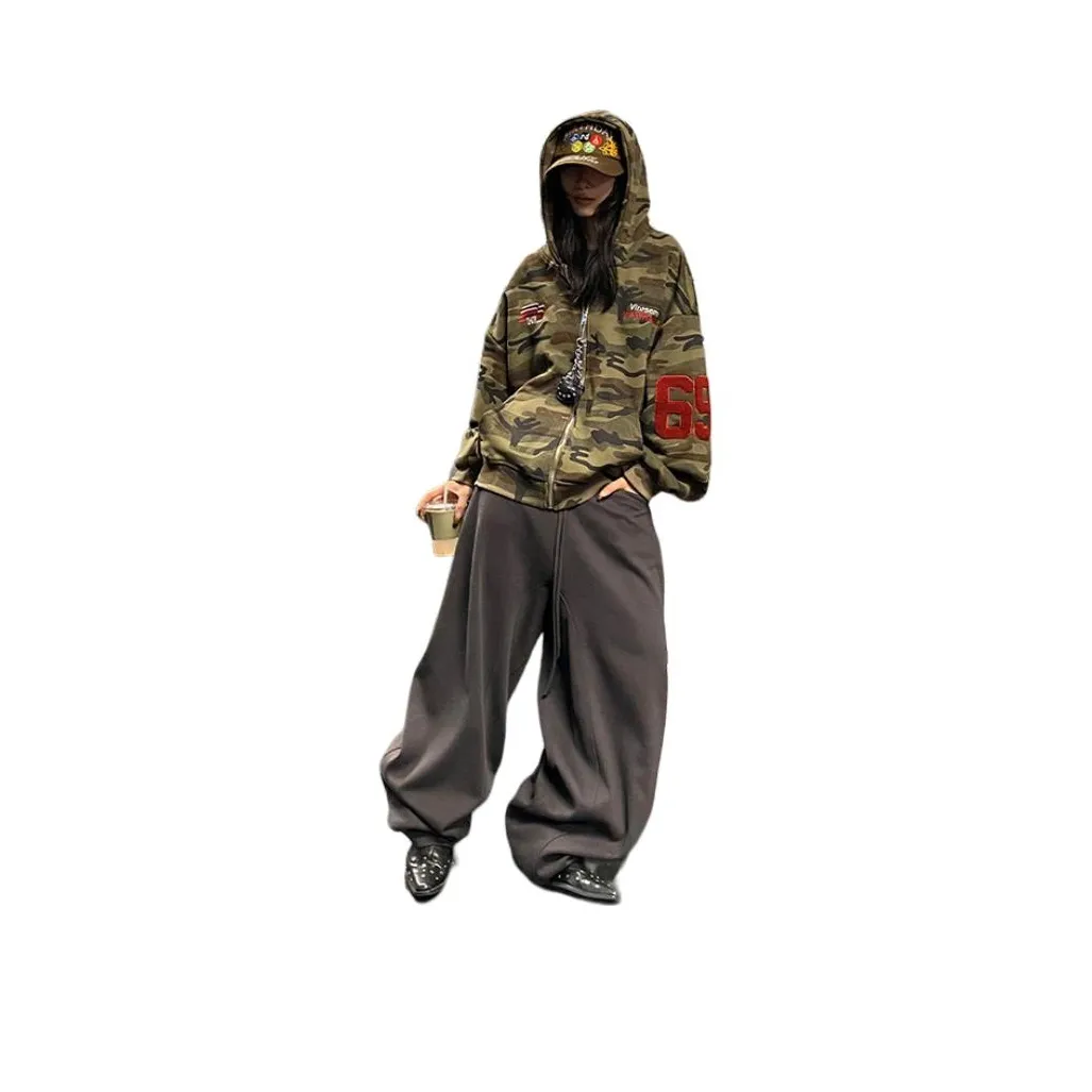 DAFK Камуфляж Предложение 1 Размер Пуховые куртки Унисекс Свитшоты