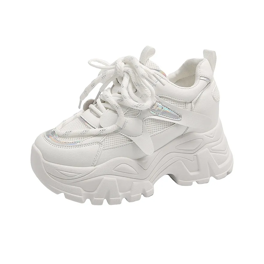 Rutai Низкий Топ Платформа Массивные Кроссовки Женские