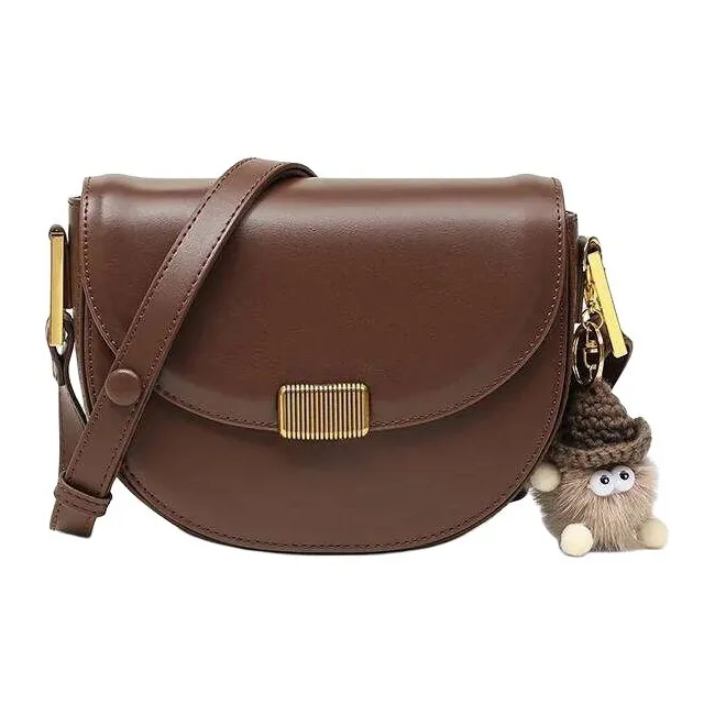 MILLIE'S Сумка через плечо из коровьей кожи стандартная женская кофейного цвета