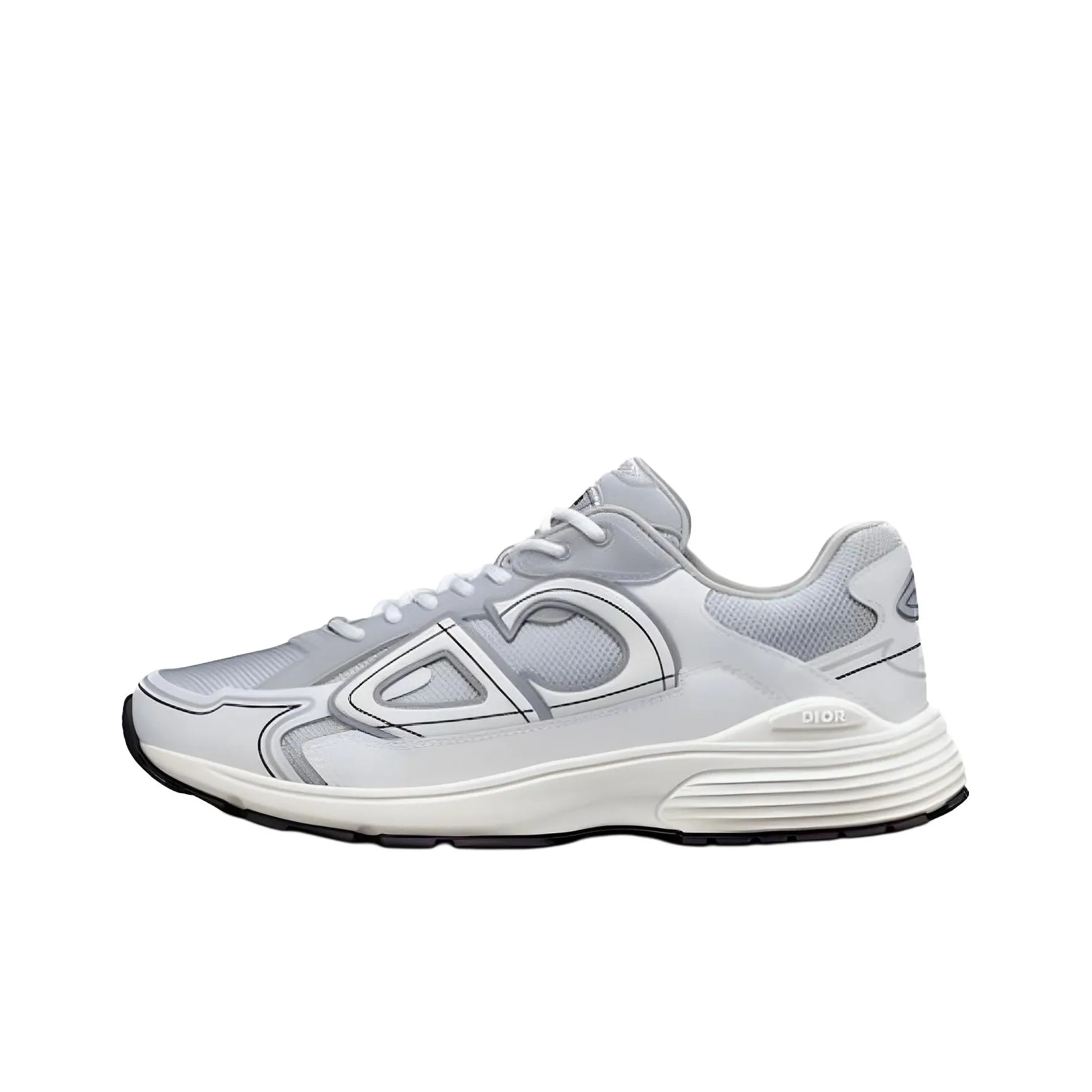 DIOR B30 Casual Shoes Men Low Top Gray