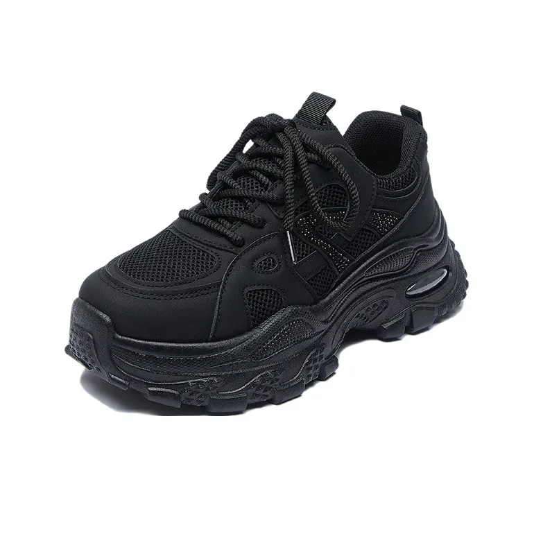 Lin's Travels Толстая подошва устойчивая к истиранию дышащая противоскользящая низкий топ повседневная обувь женская