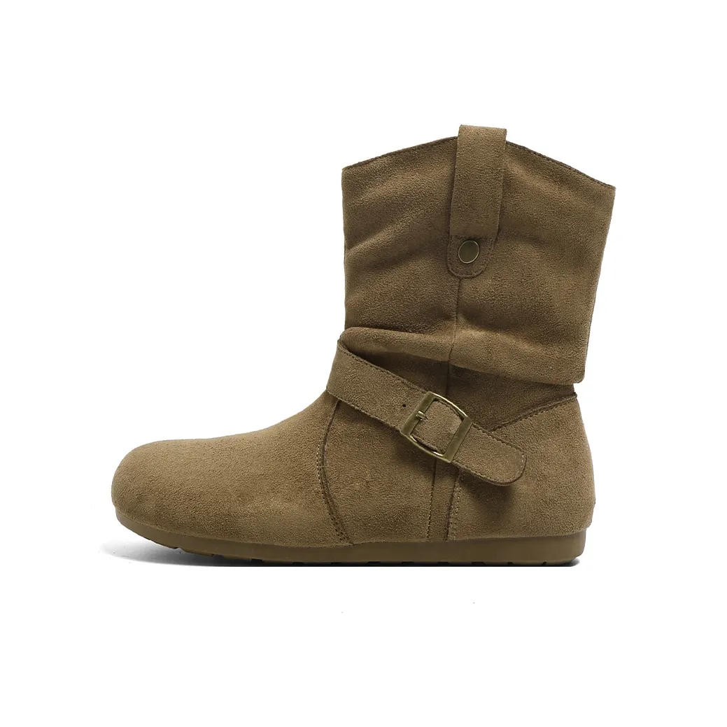 HUANQIU Ботильоны Khaki Женские