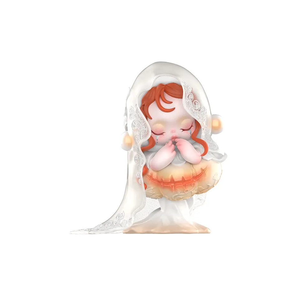 POP MART Skullpanda White Moon Компактные продукты на основе трендов