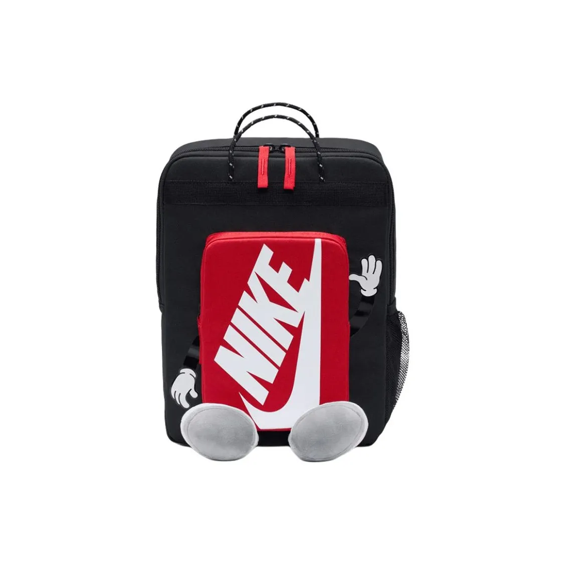 Nike Спортивный минималистский стиль рюкзак унисекс черный красный