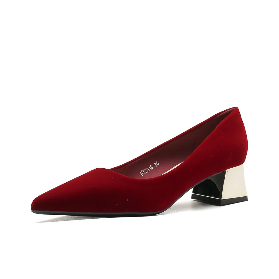 YAFEI XUANYU Грубый каблук Высокие каблуки 4,5 см Женские