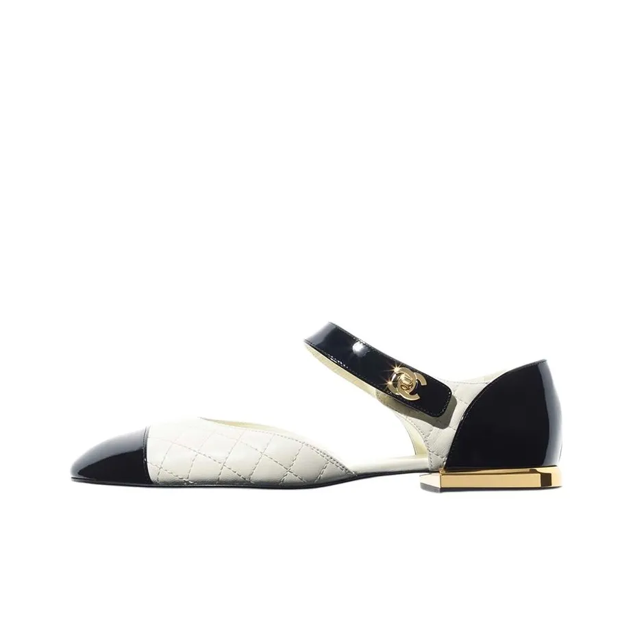 CHANEL Women's Casual Shoes Women's White/Black