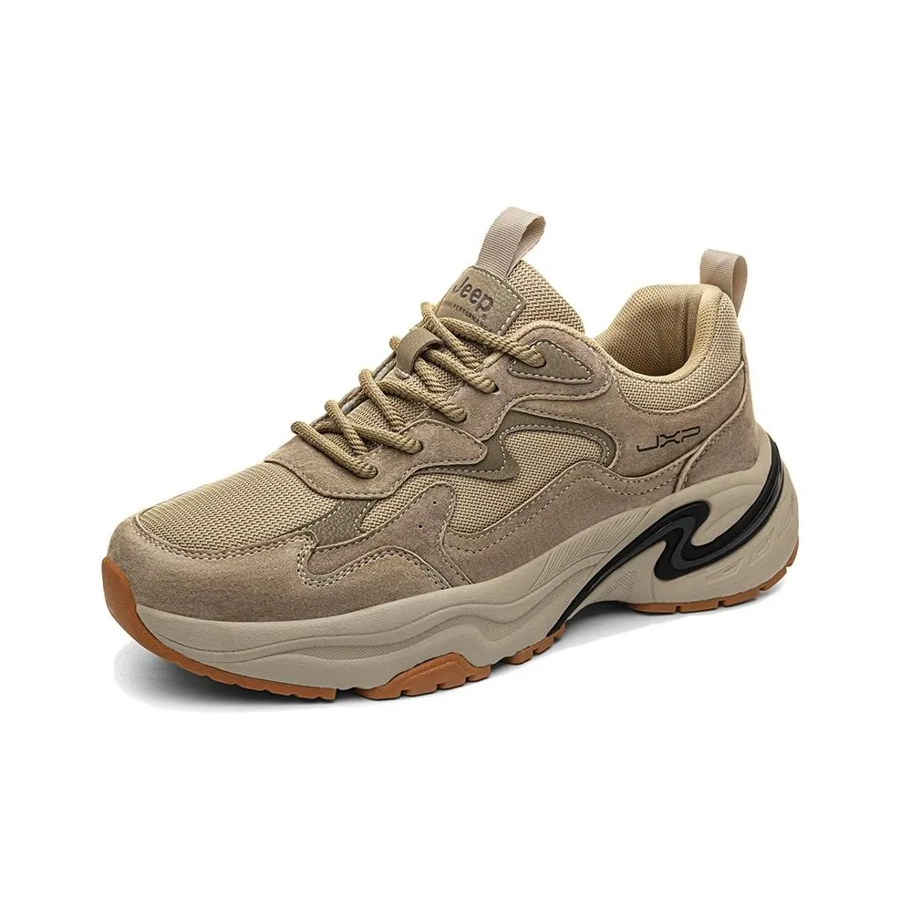 JEEP Устойчивые к истиранию противоскользящие низкие беговые кроссовки для мужчин