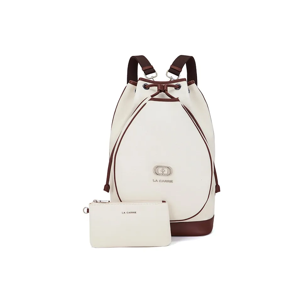 La Carrie Canvas Backpack Standard Women's Ecru Ла Карри Холст Рюкзак Стандартный Женский Экрю