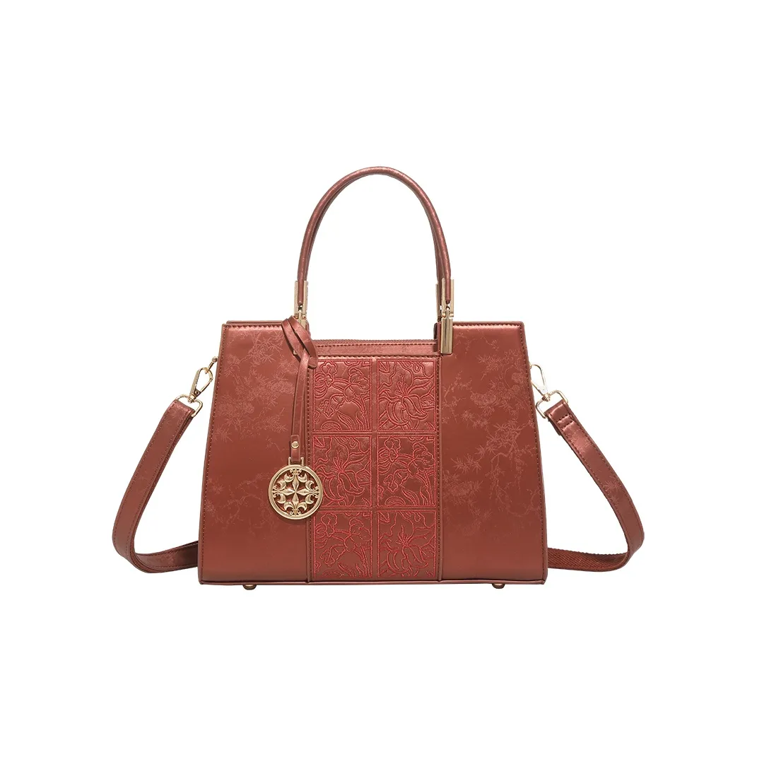 H YXIANG Микрофибра Синтетическая Кожа Одно Плечо Сумка Женская Красная