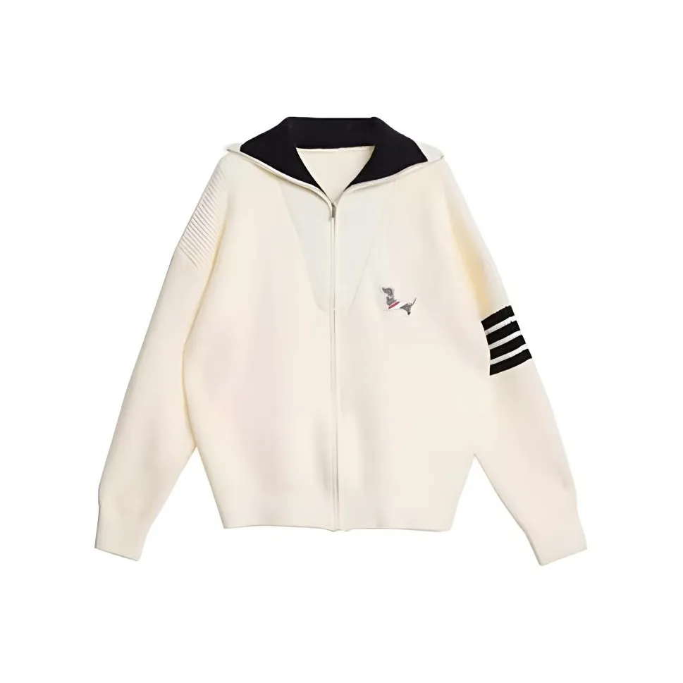 Dippanis Белый Женский Короткий Пальто