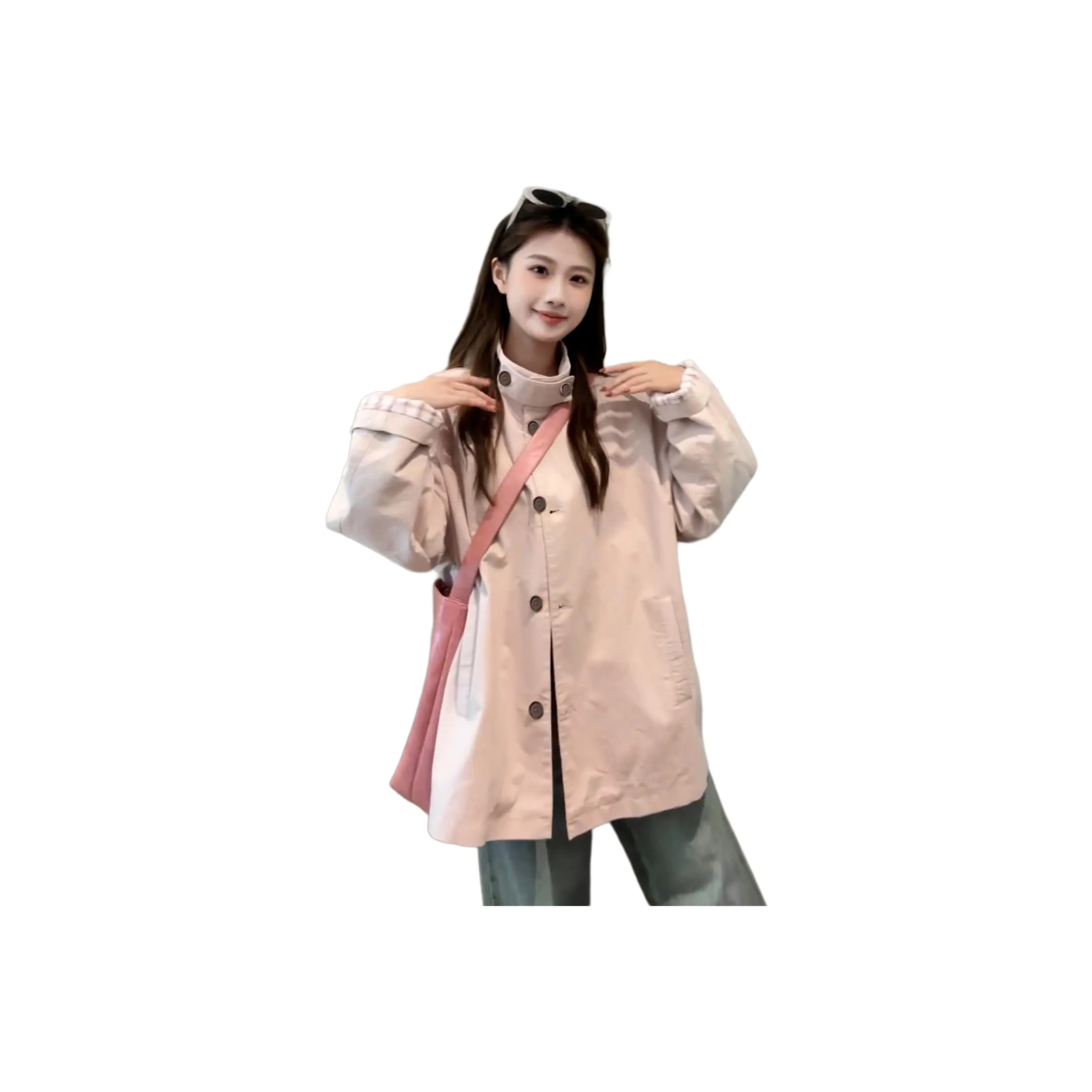 Flowers in water Тренчкот Женские