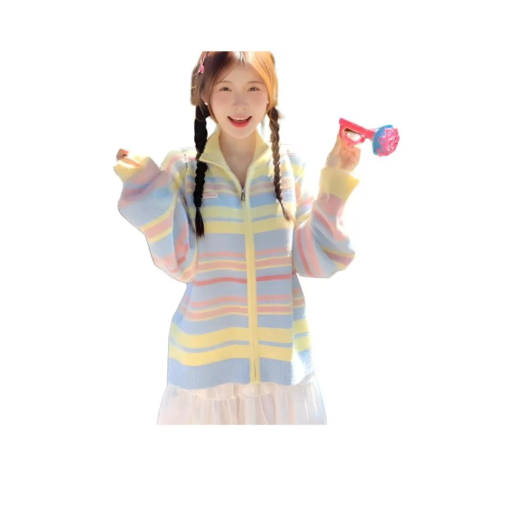 Dippanis Радужный Женский Трикотаж