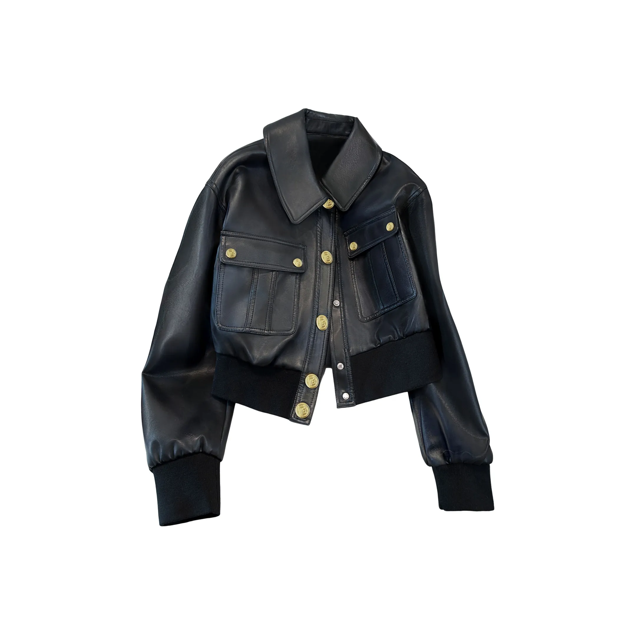 Cypress House Кожа Куртка Пальто Женские